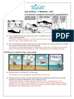 9º Ano A - Gabarito Da Revisão de Física - 2º Bim - 2021 - Profº Lael