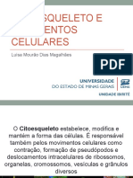 Citoesqueleto e Movimento Celulares