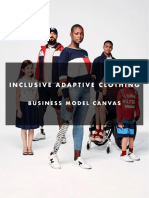 Inclusive Adaptive Clothing: Business Model Canvas