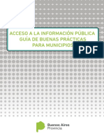 Guia de Acceso Al Informacion Publica Para Municipios
