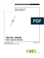 Data Sheet: High-Speed Diodes