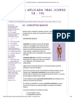 CONCEPTOS BÁSICOS - ANATOMÍA