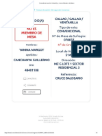 Consulta Tu Local de Votación y Si Eres Miembro de Mesa