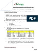 Amended Safaricom PrePay PostPay Data Bundles