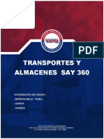 Transportes y Almacenes Say 360