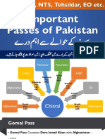 PPSC, FPSC, NTS, Tehsildar, EO etc. Important Passes of Pakistan