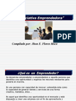 La Iniciativa Emprendedora