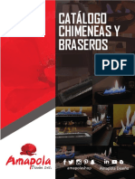 Catálogo chimeneas y braseros 40cm