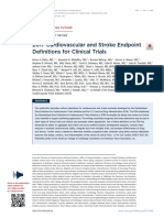 2017 Cardiovascular and Stroke Endpoint Definitions For Clinical Trials