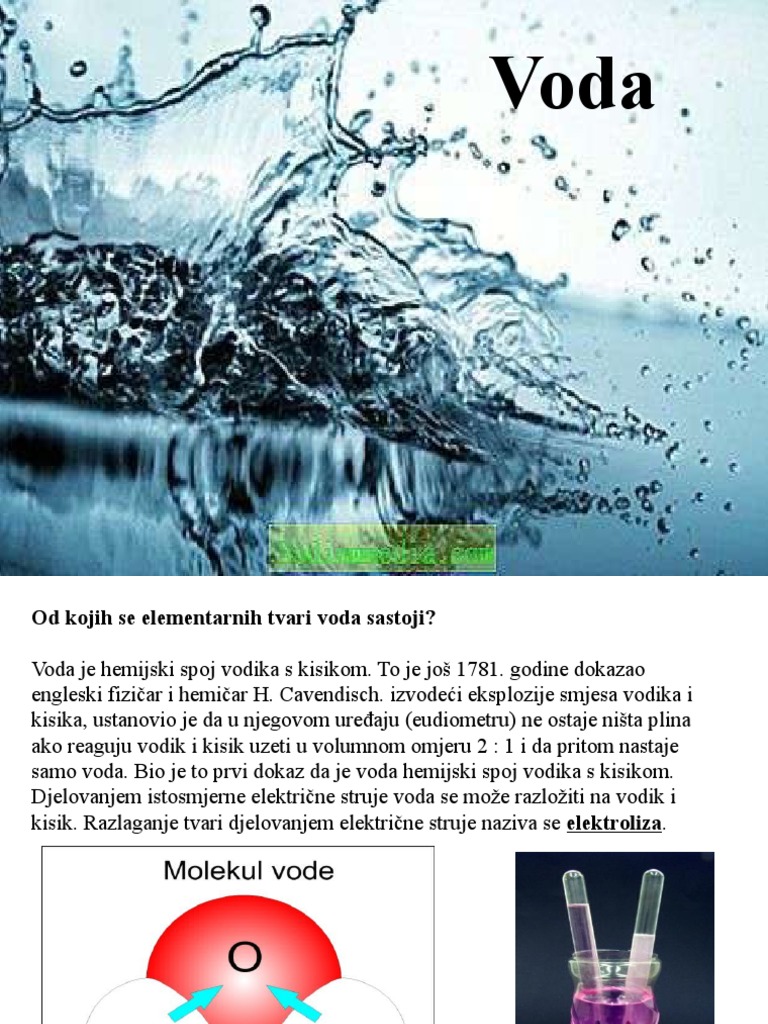 Voda | PDF