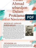 Peran Ahmad Soebardjo dalam Proklamasi Kemerdekaan RI