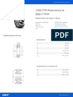 2308 ETN9 Rodamientos de Bolas A Rótula - 20210531