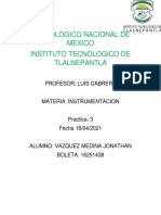 Tecnologico Nacional de Mexico Instituto Tecnologico de Tlalnepantla