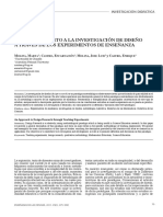 2011(Ing)Molina, Castro, molina, Un acercamiento a la investigación de de diseño a traves de los experimentos de enseñanza