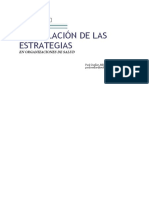 Formulacion de Estrategia Salud