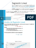 Regresión lineal - Modelo, estimación de parámetros e inferencia