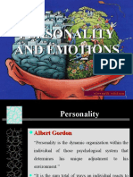 PERSONALITY AND EMOTIONS GUIDE