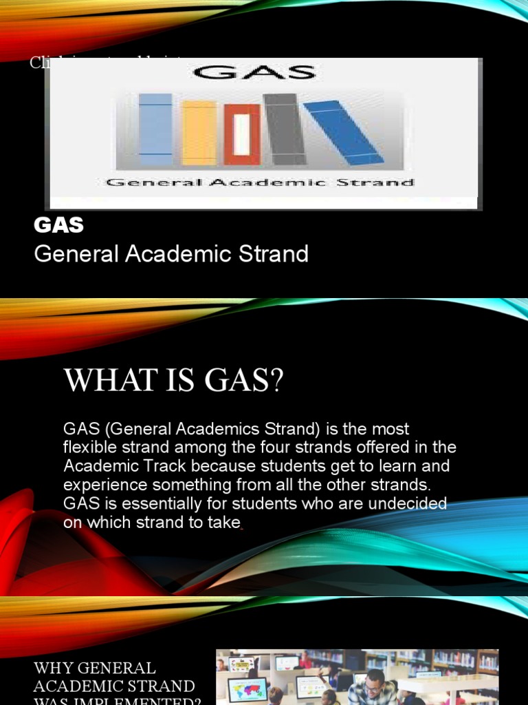 topic for research about gas strand