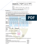 Applied Electronics & Instrumentation: Assessment