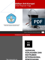 Bab 6 Gerakan, Kerjasama, Instrumen Internasional