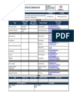 Anexo 1 Matriz de Comunicaciones