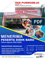 SMK TKM PURWOREJO TERIMA PESERTA DIDIK BARU 2021/2022