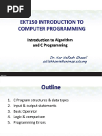 02 - Introduction To C Programming