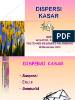 Dispersi Kasar