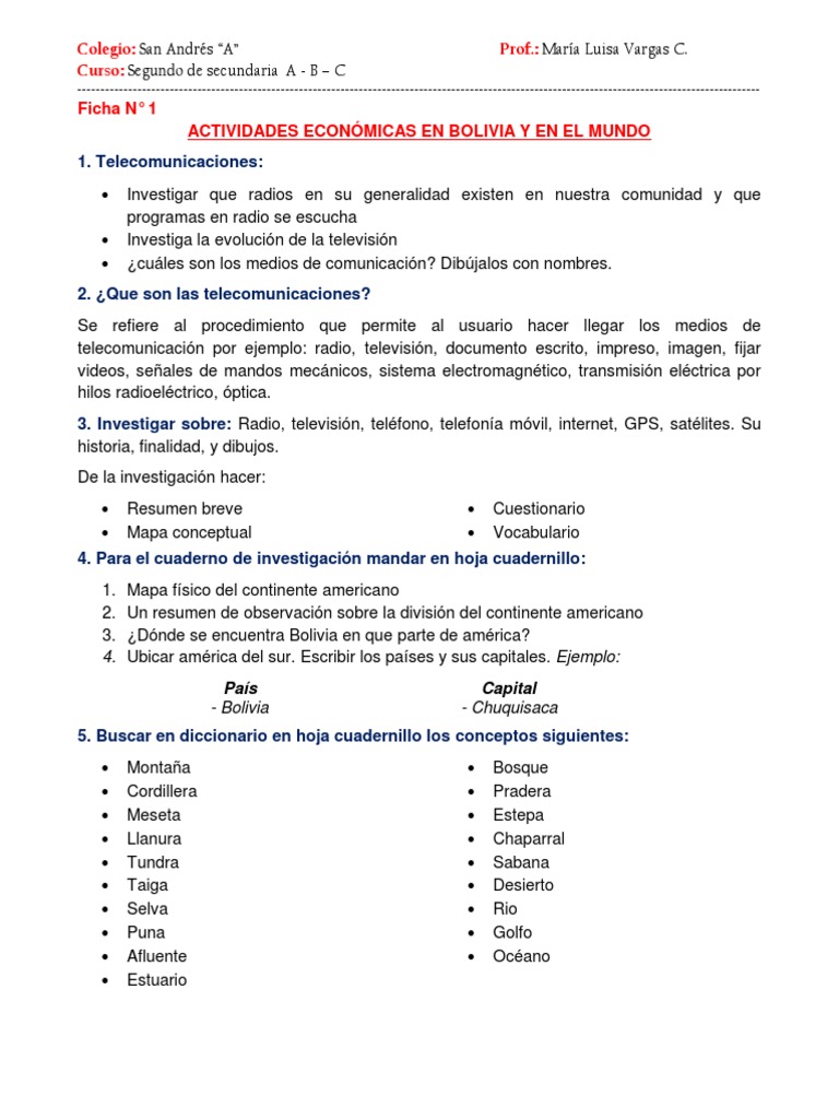 !ABC | PDF | Bolivia | Telefonía móvil