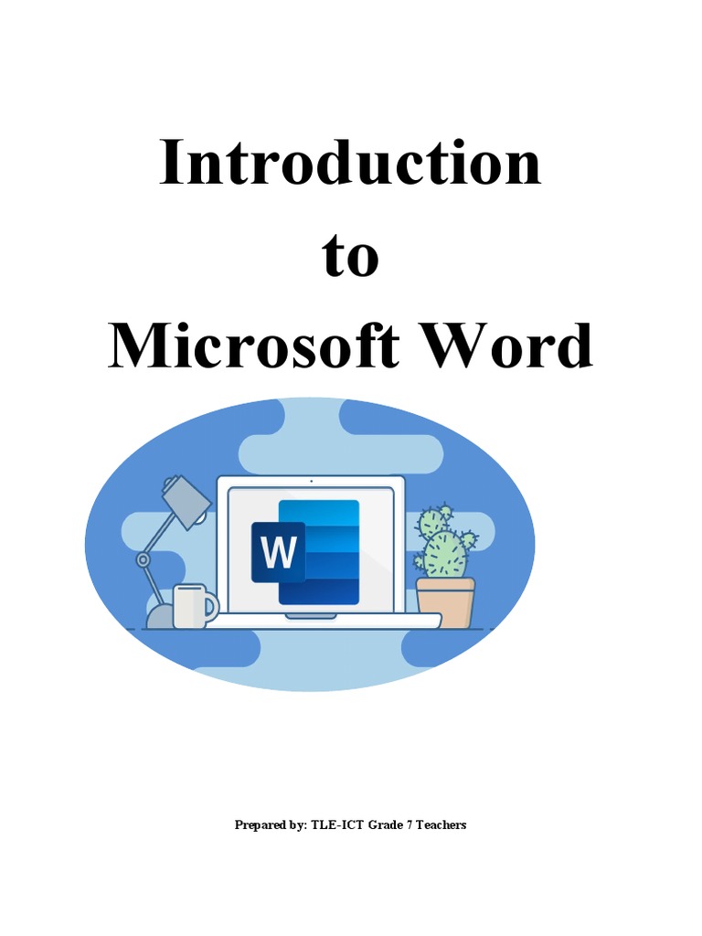 Microsoft Word Basics for Grade 7 | PDF | Microsoft Word | Human ...