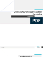 Ukuran Ukuran dalam Struktur Penduduk