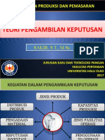 2 Teori Pengambilan Keputusan