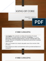 Logging of Core: Vernadeth T. Garcilian Bsce 2A