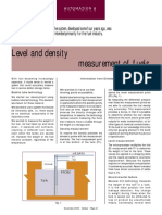 Level and Density Measurement of Fuels