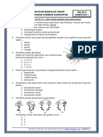 Soal Kelas 6 Tema 1. Subtema 1