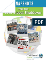Snapshots From The 2020 Global Shutdown