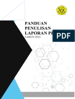 Panduan Penulisan Laporan PKL 2021