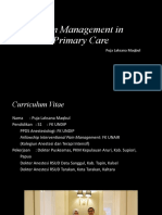 Pain Management in Primary Care