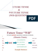 Future Tense "Will