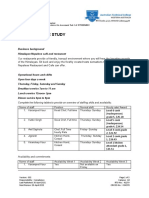 Business Case Study Template - V2 - April 2021 Task 2