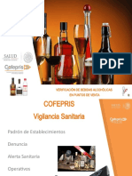 7.10 COFEPRIS 5 Verificación de Bebidas Alcoholicas en PV