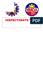Inspectorate Team Overview