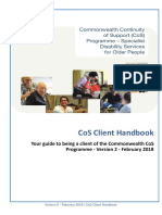 Continuity of Support Client Handbook