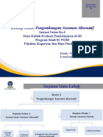 Inisiasi Tuton Ke-3. Pengembangan Asesmen Alternatif