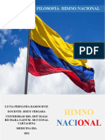 Reflexion Del Himno Nacional de Colombia