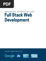 Fullstack Development Syllabus