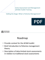 01 - Setting The Stage - Fisheries Management Overview