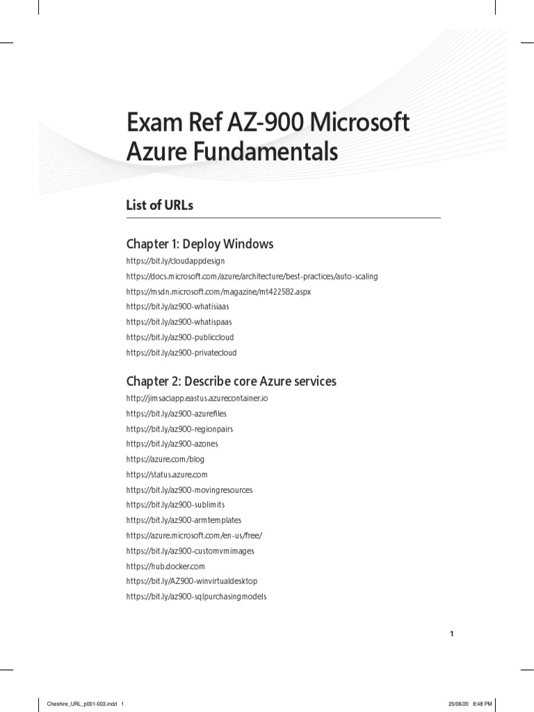 AZ-900 Exam Prep: Microsoft Azure Guide | PDF | Microsoft Azure ...