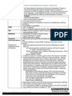 Sports Medicine Protocol Patellofemoral Dislocation Accelerated