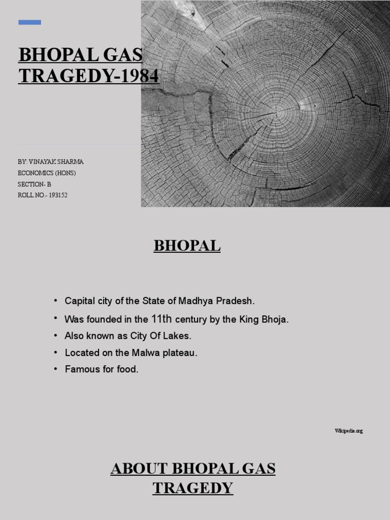 Bhopal Gas Tragedy: 1984 Disaster Overview | PDF | Safety ...